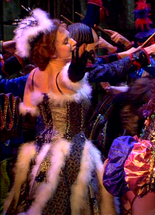 operafantomet:And now for one of the rarest costumes in “Phantom of the Opera”: The Snow Queen. I fi