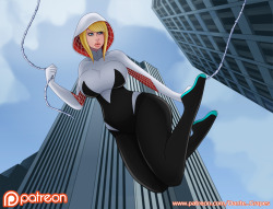 Den-Grapes:    Spider-Gwen. Commission For Jamal2504Join Me On Patreon! Www.patreon.com/Dante_Grapesexclusive