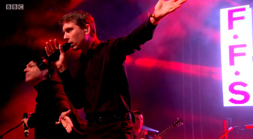 FFS, thank you for your warm and crazy performance on Glastonbury’s John Peel stage. I was afraid fo