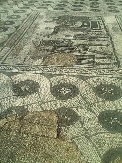 Ostia Antica Rather blurry photo, since I took it with a poor mobile phone camera. Can’t recall the 