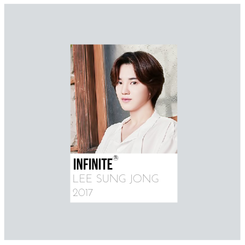 whenlovepasses: INFINITE, 2017