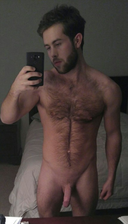 brainjock:  All-America hairy stud. While he doesn’t have a hung dick, I bet he still beat the pussy up with that straight cock.