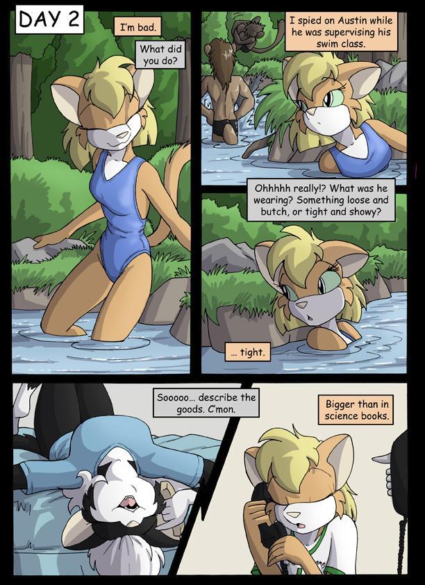 furry-yiff-comics:  Amy’s Little Lamb Summer Camp Adventure (1/3)