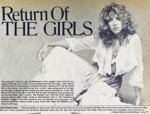 A clipping from Creem magazine - 1978.