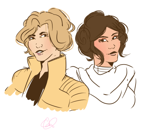 amedala: @ george lucas: 30 years later and leia’s a lesbian how does my ass taste