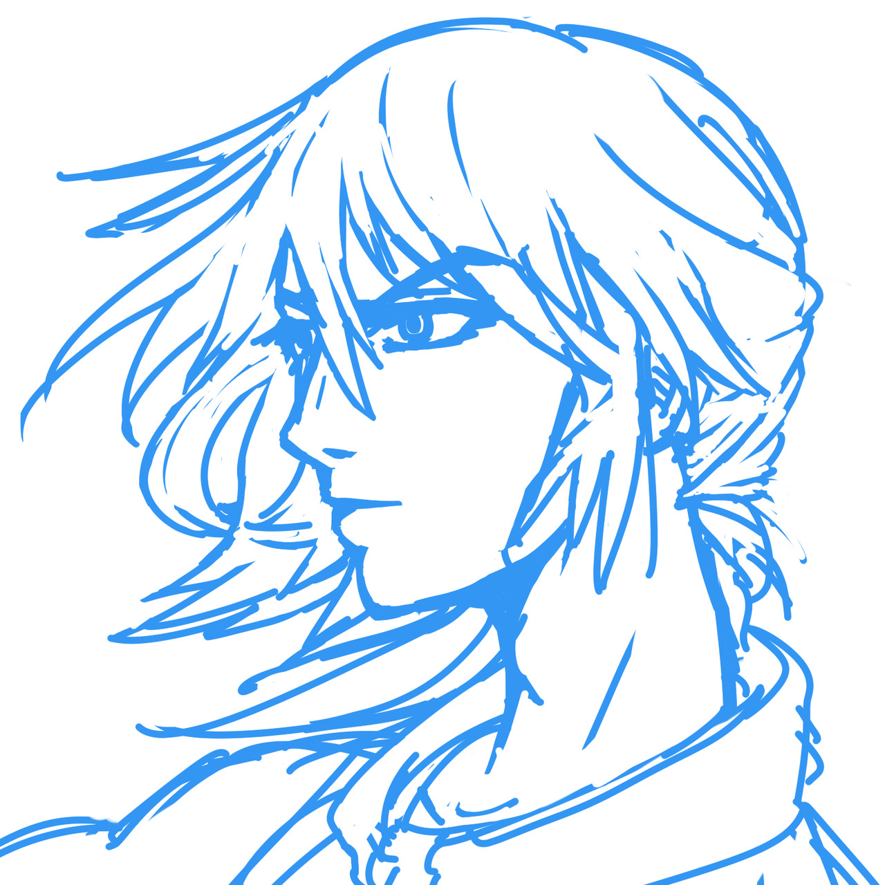 nikutsuneart:  a collection of some sora n riku doodles n warmups