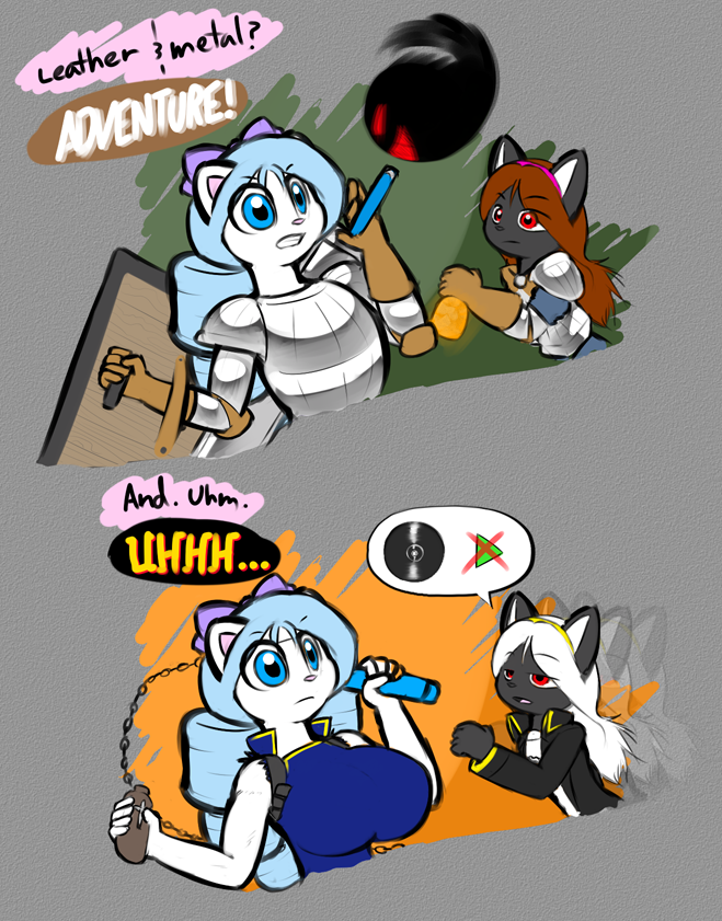 norithics: Oh hey, I didn’t upload this after all. Nat and her girlfriend Cat discuss