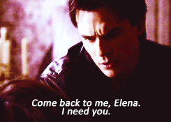 iwantyoudamon:  AU: Damon stabs Katherine with the traveler’s knife, reuniting