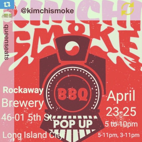 #Repost @queenseats with @repostapp. ・・・ Prepare your bodies, Queens because @kimchismoke is BACK!!!!!!! THIS WEEKEND (Thursday, Friday, and Saturday see the pic for the times) they will be dishing out that incredible Korean meets Southern BBQ...