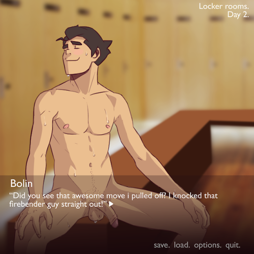 eyecandyyaoi: spicehead: Something fun to get back into drawing NSFW.I really love this visual novel