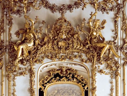 beautyandtheharpsichord: Ballroom detail, Palace Lichtenstein