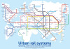 Urban rail systems, 2008.
From Mark Ovenden’s Transit Maps of the World.