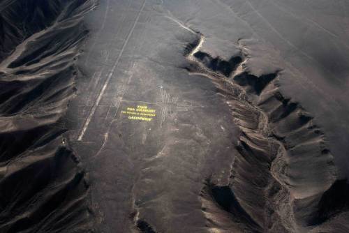 This Greenpeace Stunt May Have Irreparably Damaged Peru&rsquo;s Nazca SiteThe Peruvian government is