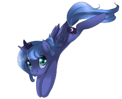 xaztein:  Dat Moon Pony  EeecuteLuna &lt;3