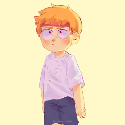 aman-duuh:reigen flashback but it’s emotive (or at least cute)