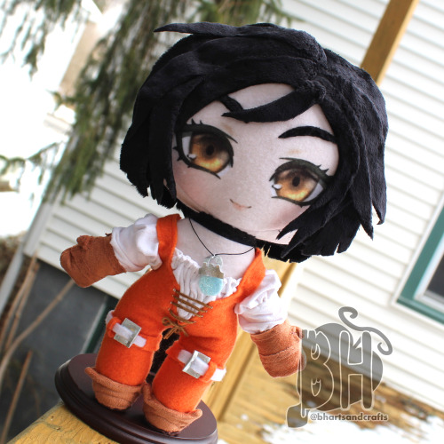 bhcrafts: A recent commission of Garnet from Final Fantasy 9/Dissidia in my 12″ Super Chibi pl