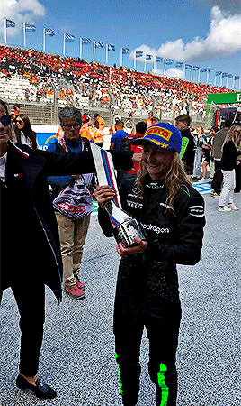 Susie Wolff And Doriane Pin | Dutch Grand Prix 2024