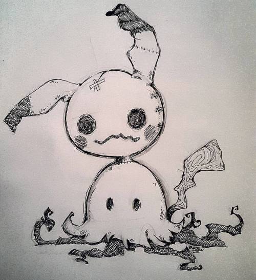paroro: I’m loving #Mimikkyu so far, definitely will have a spot in my team ♡ #pokemon #pokemo