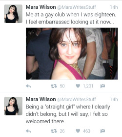 teamrcket:  doolas-backup-blog:  Mara Wilson comes out  Matildas gay. Everything you love is gay   How dense can a person be I mean she put &ldquo;straight girl&rdquo; in quotes for christ&rsquo;s sake