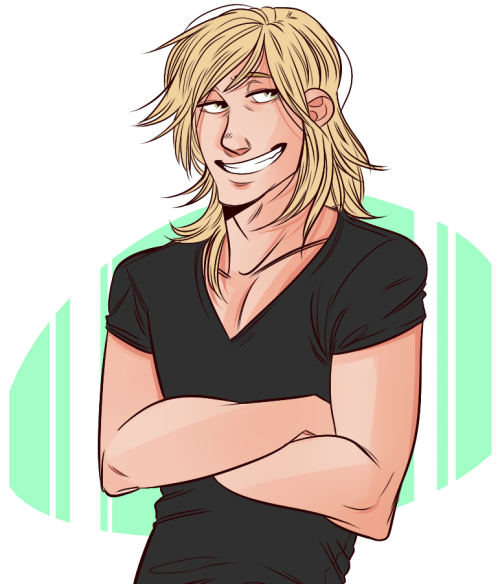 captainsart: Adrian~ Art trade for the lovely Gerwell Thank you so much for this, I love it! &lt