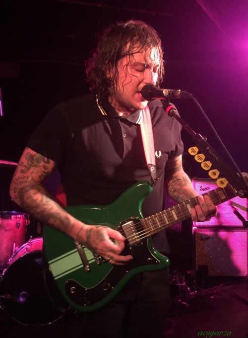 Frank Iero and the guitars&hellip;  Northampton 7/15/2017