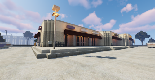 More shots of the Target/strip mall from the last build comparison.Took a bit of trial and error to 