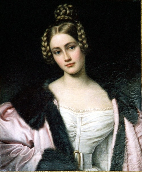 jeannepompadour:Caroline, Countess of Holnstein Joseph Karl Stieler, 1834