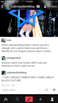 chulaspice:  this is why I said saying shit like “tumblr didn’t pay any attention to this” usually has antiblack connotations  Exactly. Mobilize your own folk to notice fucked up shit.