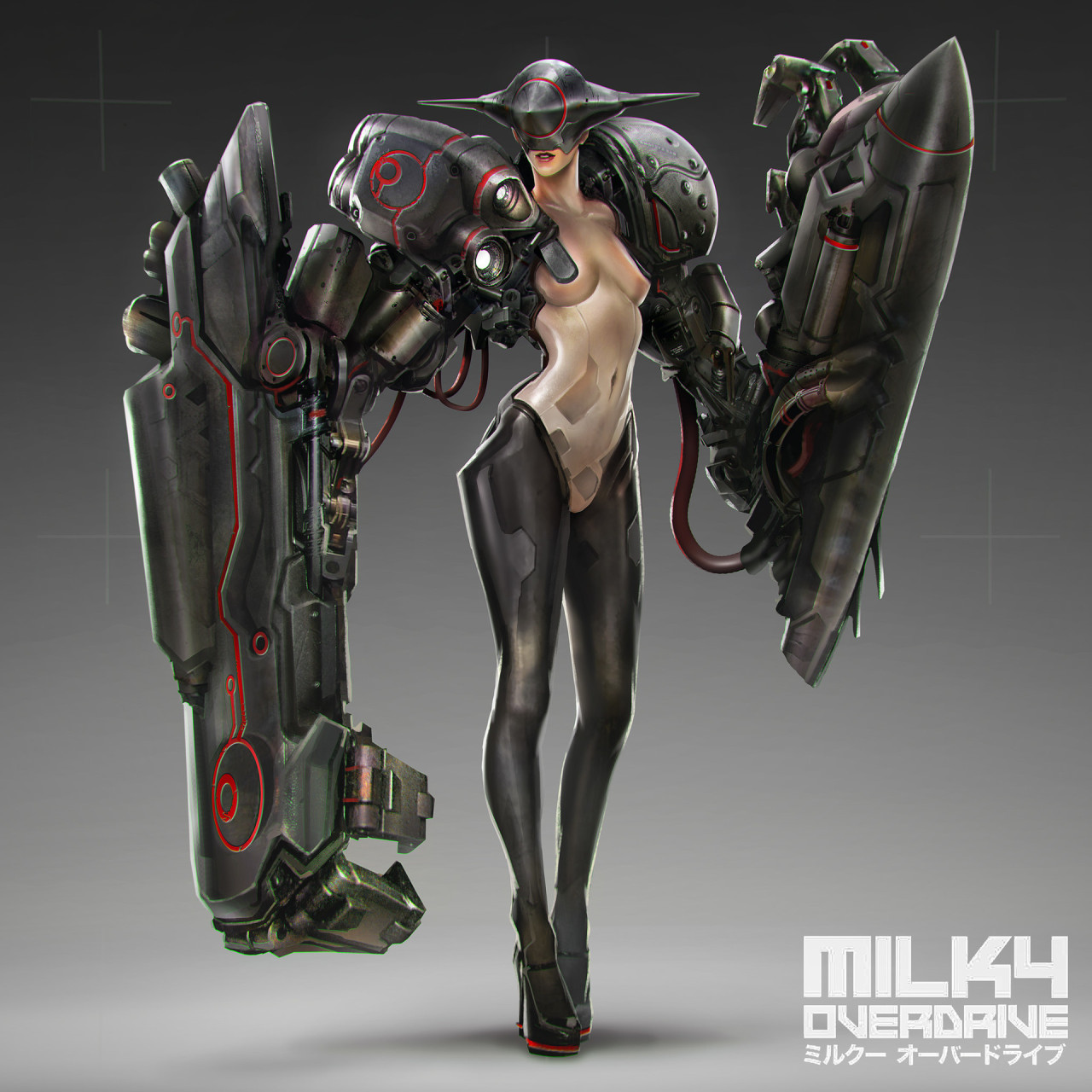 cyberclays:  MILKY OVERDRIVE  - by  jarold Sng   “Milky Overdrive was a collaboration