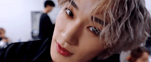 seonghwa-cloud:the prettiest part of my face is the mole by my eye - choi san