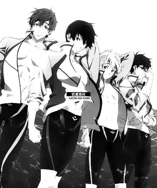 zetsuubo:    Iwatobi VS. Samezuka | original scans x     