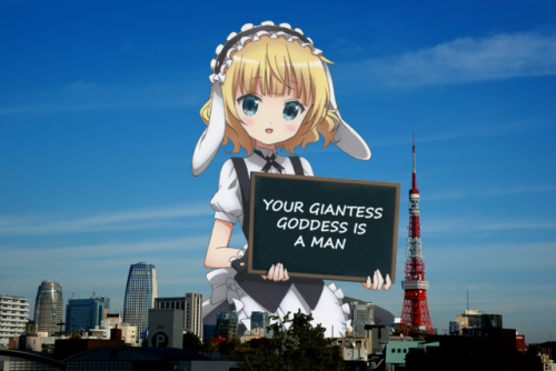 From today this page has been renamed from Overly Attached Giantess into Giantess Meme. As the name 