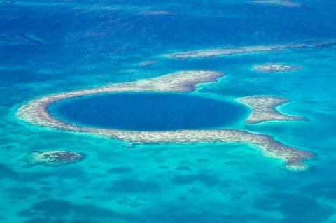 Gran agujero azul, Belice