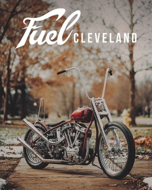 Dangggg @kencarvajal is bringing this sexy ‘62 Panhead chop to @fuelcleveland on July 27th at 