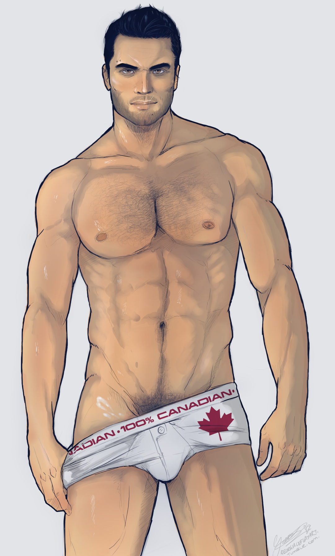 georgialeflayart:  Happy Canada day! I’m from the UK but any reason to draw this