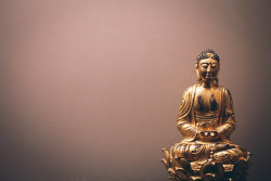 alexandraelle:  gold seated buddha, nelson atkins museum of art | KCMO 