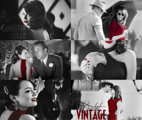 Vintage Contest - Gangster Squad, Jerry Wooters and Grace Faraday Created by Emily