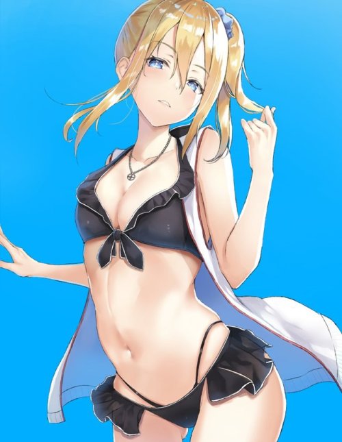 irohakaede_: &ldquo;水着早坂 t.co/OqBZzfKSQY&rdquo;
