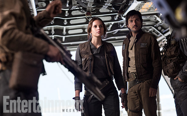 Hey Star Wars fans: We’ve got even more Rogue One photos for you“You’re welcome.
”