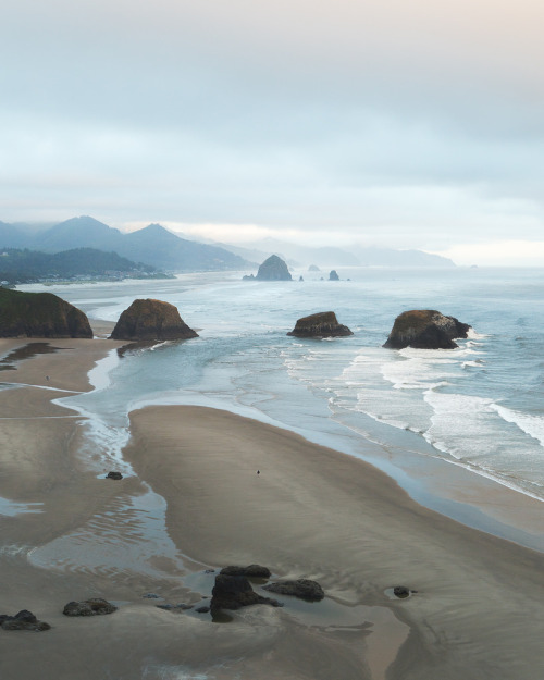 wanderthewood:Cannon Beach, Ecola State Park, Oregon by...