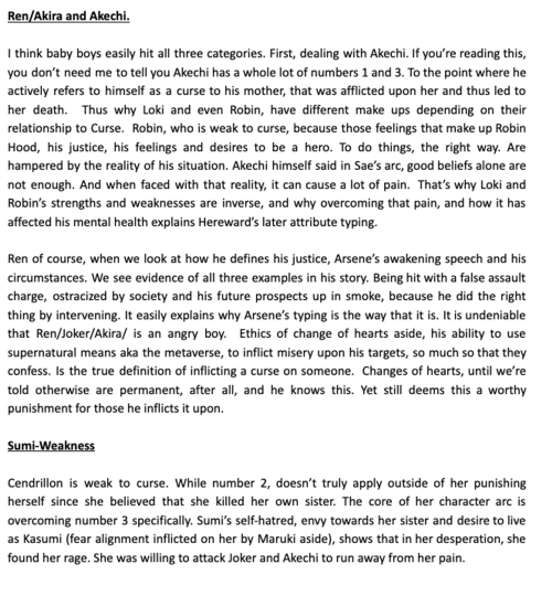 Zoe's Persona Attribute Analysis: (Repost From Twitter)