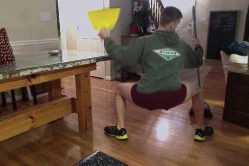 revolucianado: tryin to clean my house and listen to Beyonce at the same time        