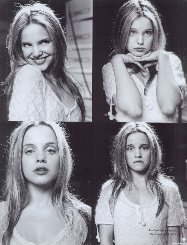 Porn persephone-nymph:Mena Suvari for British photos