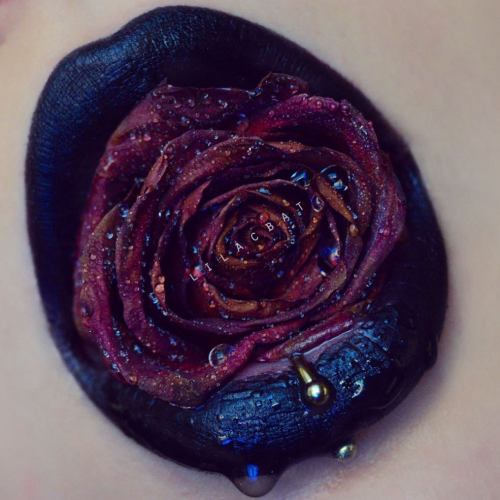 socialpsychopathblr:  Makeup artist: Sandra (Lilac Bat) 