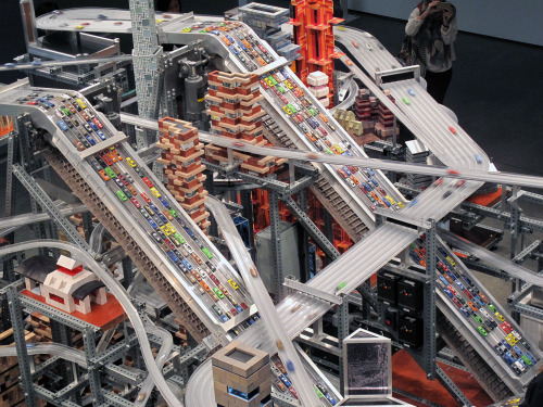 likeafieldmouse:Chris Burden - Metropolis II (2010)&ldquo;Chris Burden’s epic kinetic sculpture is a