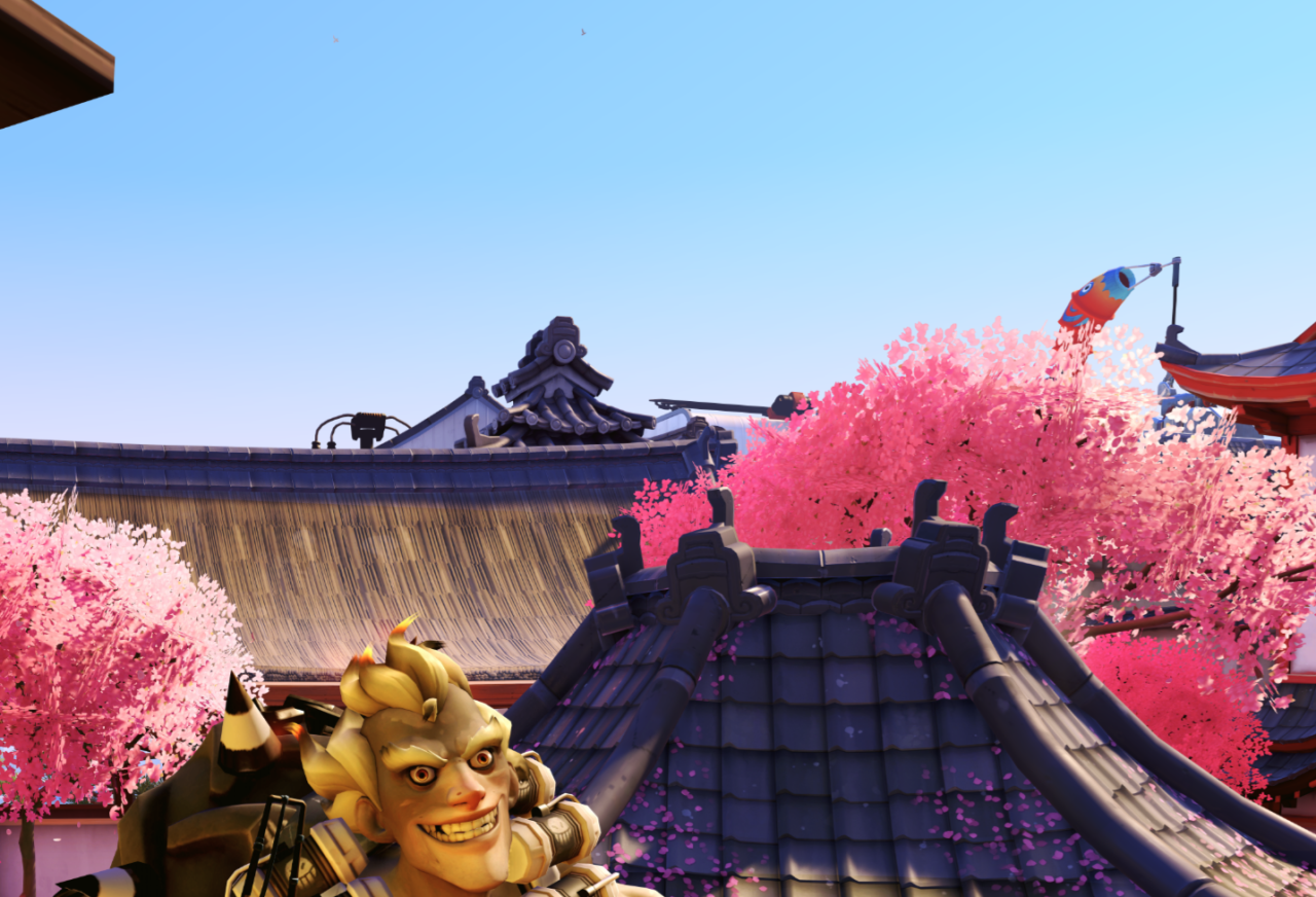 best-hero-in-the-game: I love this screenshot because it’s a beautiful rooftop
