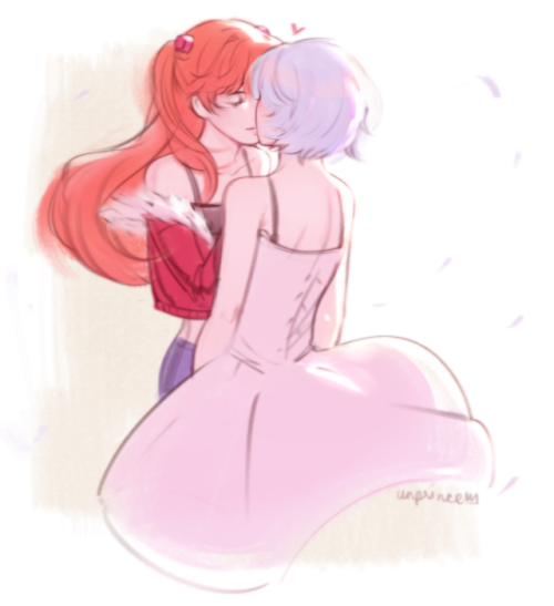 unprince:asuka + rei