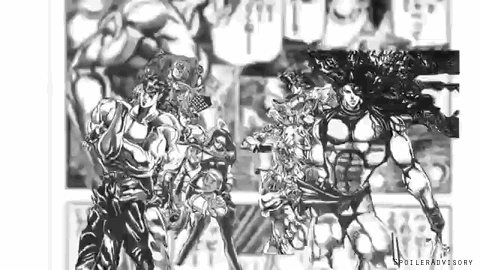 spoileradvisory:  【合作】ジョジョの奇妙な旅絵巻 