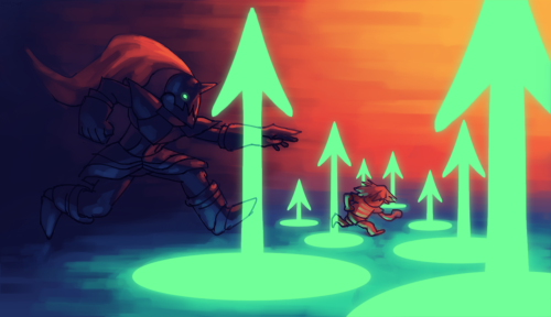 enydnu:  run! is one of my favourite tracks from undertale, so i decided to try and illustrate how it makes me feel :D    also undyne’s armor is still super cool 