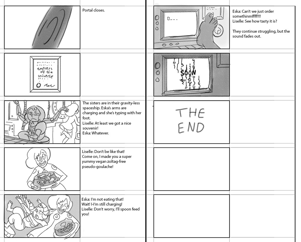greyannis: So here it is, “Super Space Sisters”, my rejected pitch to Frederator!